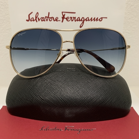 Salvatore Ferragamo Other - SALVATORE FERRAGAMO Style SF268S Sunglasses in GOLD